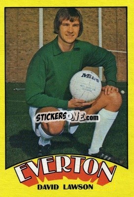 Sticker David Lawson - Footballers 1974-1975
 - A&BC