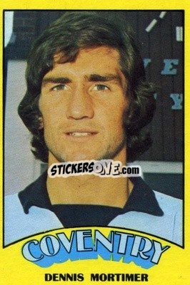 Sticker Dennis Mortimer - Footballers 1974-1975
 n. 65 - A&BC