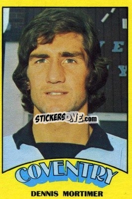 Sticker Dennis Mortimer