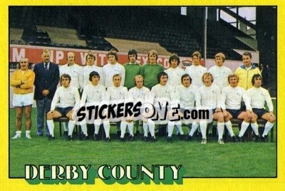 Sticker Derby County Team - Footballers 1974-1975
 - A&BC