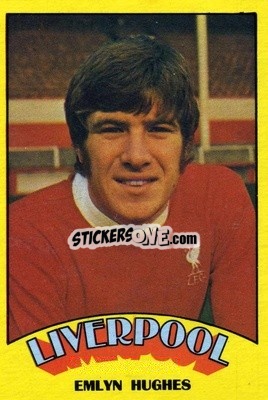 Sticker Emlyn Hughes - Footballers 1974-1975
 - A&BC