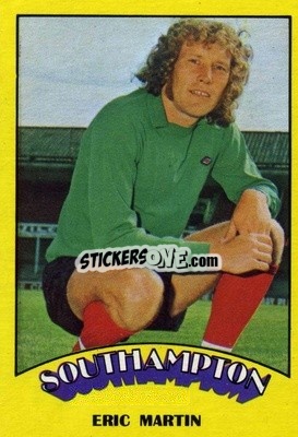 Sticker Eric Martin - Footballers 1974-1975
 n. 114 - A&BC