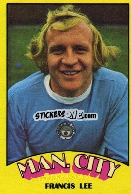 Sticker Francis Lee - Footballers 1974-1975
 n. 131 - A&BC