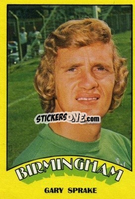 Sticker Gary Sprake - Footballers 1974-1975
 n. 50 - A&BC