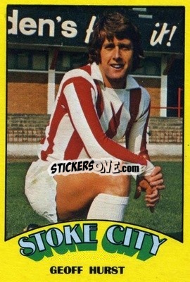 Sticker Geoff Hurst - Footballers 1974-1975
 - A&BC