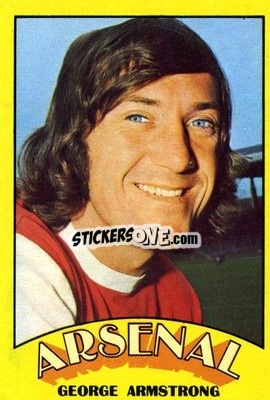 Sticker George Armstrong - Footballers 1974-1975
 n. 119 - A&BC