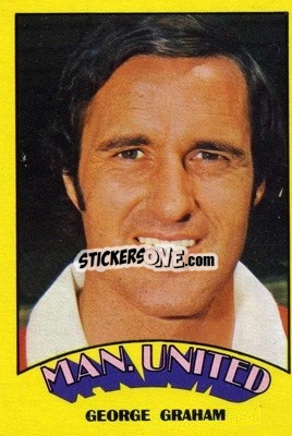Sticker George Graham - Footballers 1974-1975
 n. 38 - A&BC
