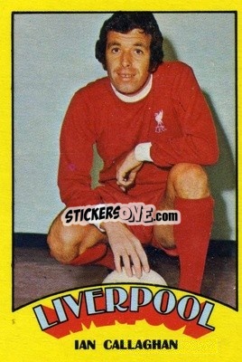 Sticker Ian Callaghan - Footballers 1974-1975
 - A&BC