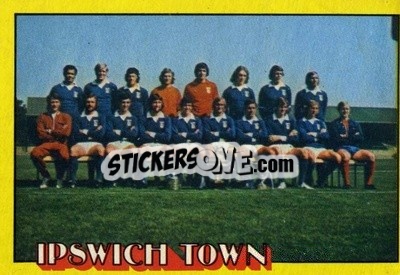 Sticker Ipswich Town Team