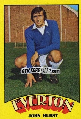 Sticker John Hurst - Footballers 1974-1975
 n. 33 - A&BC