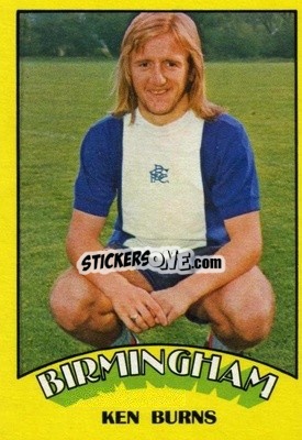 Sticker Kenny Burns - Footballers 1974-1975
 n. 48 - A&BC