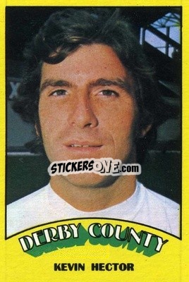 Sticker Kevin Hector - Footballers 1974-1975
 - A&BC