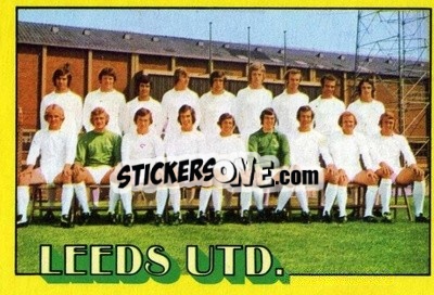 Sticker Leeds United Team - Footballers 1974-1975
 - A&BC