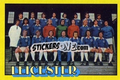 Sticker Leicester City Team - Footballers 1974-1975
 n. 4 - A&BC