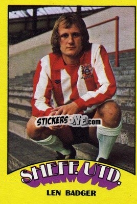 Sticker Len Badger - Footballers 1974-1975
 n. 128 - A&BC