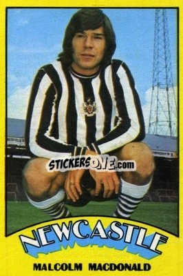 Sticker Malcolm MacDonald - Footballers 1974-1975
 n. 55 - A&BC
