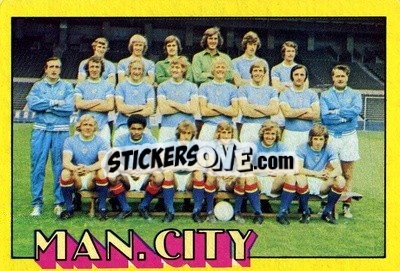 Sticker Manchester City Team - Footballers 1974-1975
 - A&BC