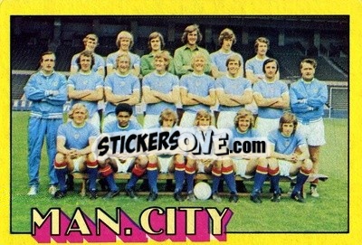 Sticker Manchester City Team - Footballers 1974-1975
 n. 42 - A&BC