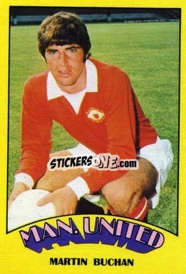 Sticker Martin Buchan - Footballers 1974-1975
 n. 40 - A&BC
