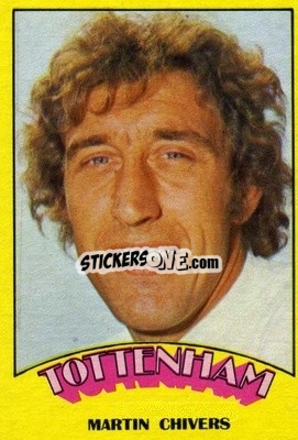 Sticker Martin Chivers - Footballers 1974-1975
 n. 105 - A&BC