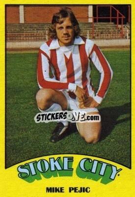 Sticker Mike Pejic - Footballers 1974-1975
 - A&BC