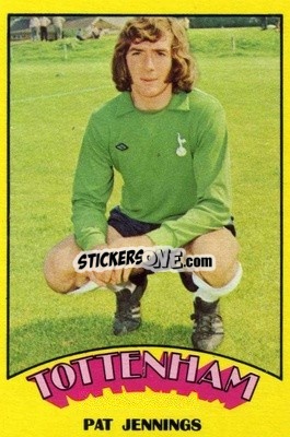 Figurina Pat Jennings - Footballers 1974-1975
 n. 109 - A&BC