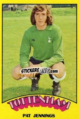 Cromo Pat Jennings - Footballers 1974-1975
 - A&BC