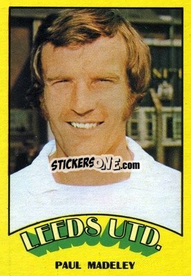 Sticker Paul Madeley - Footballers 1974-1975
 - A&BC