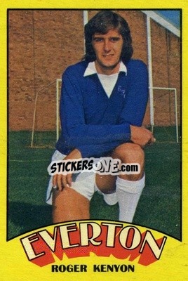 Sticker Roger Kenyon - Footballers 1974-1975
 n. 25 - A&BC