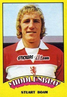 Sticker Stuart Boam - Footballers 1974-1975
 n. 84 - A&BC