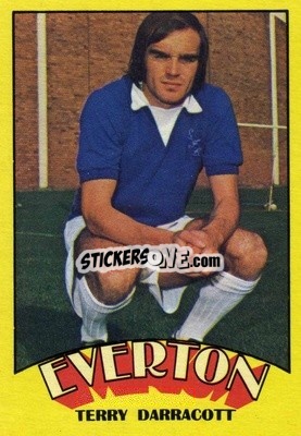 Sticker Terry Darracott - Footballers 1974-1975
 - A&BC