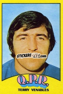 Sticker Terry Venables - Footballers 1974-1975
 - A&BC