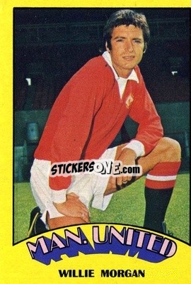 Sticker Willie Morgan - Footballers 1974-1975
 n. 36 - A&BC