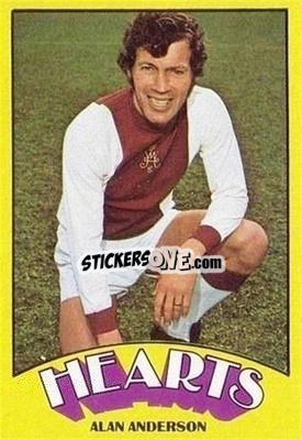 Sticker Alan Anderson - Scottish Footballers 1974-1975
 - A&BC