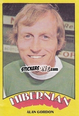 Cromo Alan Gordon - Scottish Footballers 1974-1975
 - A&BC