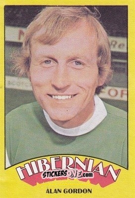Sticker Alan Gordon - Scottish Footballers 1974-1975
 n. 73 - A&BC