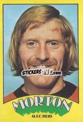 Sticker Alex Reid  - Scottish Footballers 1974-1975
 - A&BC