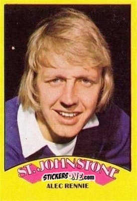 Sticker Alex Rennie  - Scottish Footballers 1974-1975
 n. 132 - A&BC