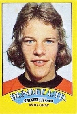 Sticker Andy Gray - Scottish Footballers 1974-1975
 n. 113 - A&BC