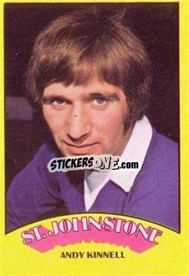 Sticker Andy Kinnell - Scottish Footballers 1974-1975
 - A&BC