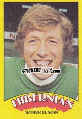Sticker Arthur Duncan - Scottish Footballers 1974-1975
 - A&BC