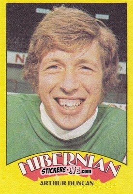 Sticker Arthur Duncan - Scottish Footballers 1974-1975
 n. 83 - A&BC