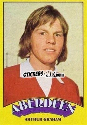 Cromo Arthur Graham - Scottish Footballers 1974-1975
 - A&BC