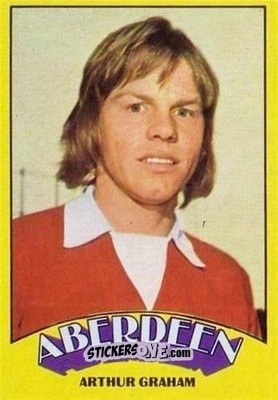 Sticker Arthur Graham - Scottish Footballers 1974-1975
 n. 11 - A&BC