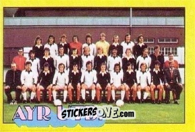 Figurina Ayr United Team Group  - Scottish Footballers 1974-1975
 n. 127 - A&BC