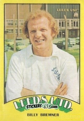 Sticker Billy Bremner - Scottish Footballers 1974-1975
 n. 8 - A&BC