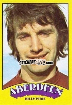 Sticker Billy Pirie - Scottish Footballers 1974-1975
 - A&BC