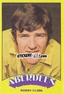 Cromo Bobby Clark - Scottish Footballers 1974-1975
 - A&BC
