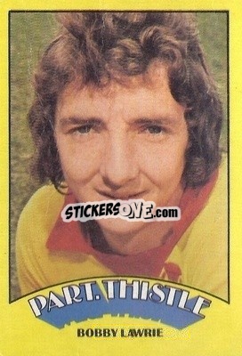 Sticker Bobby Lawrie - Scottish Footballers 1974-1975
 - A&BC