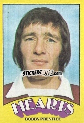 Sticker Bobby Prentice - Scottish Footballers 1974-1975
 - A&BC